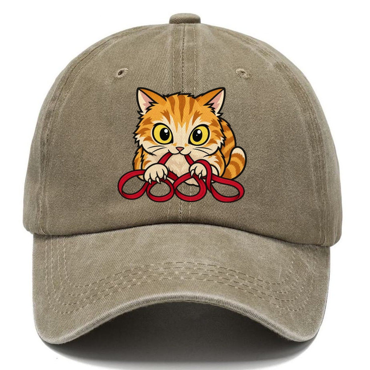 The Floss Bandit Needlework Classic Cap – Warm Sand