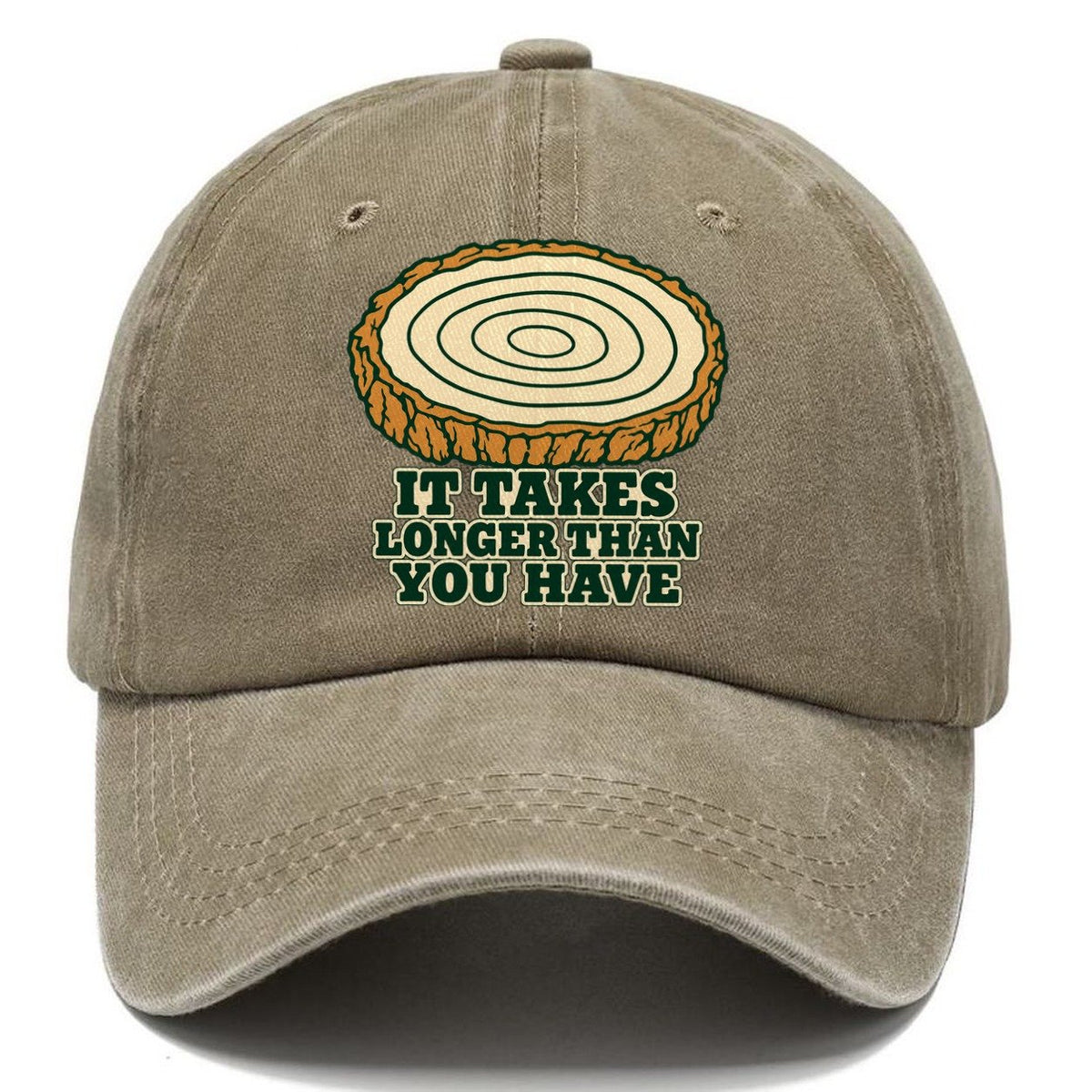 It Takes Longer Than You Have Bonsai Classic Cap – Warm Sand