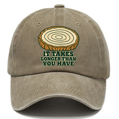 It Takes Longer Than You Have Bonsai Classic Cap – Warm Sand