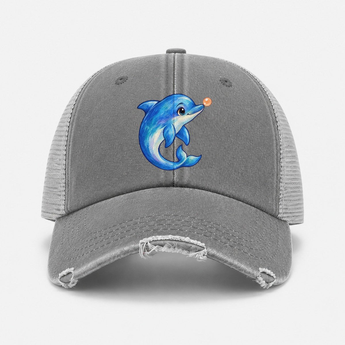 Grey — front view