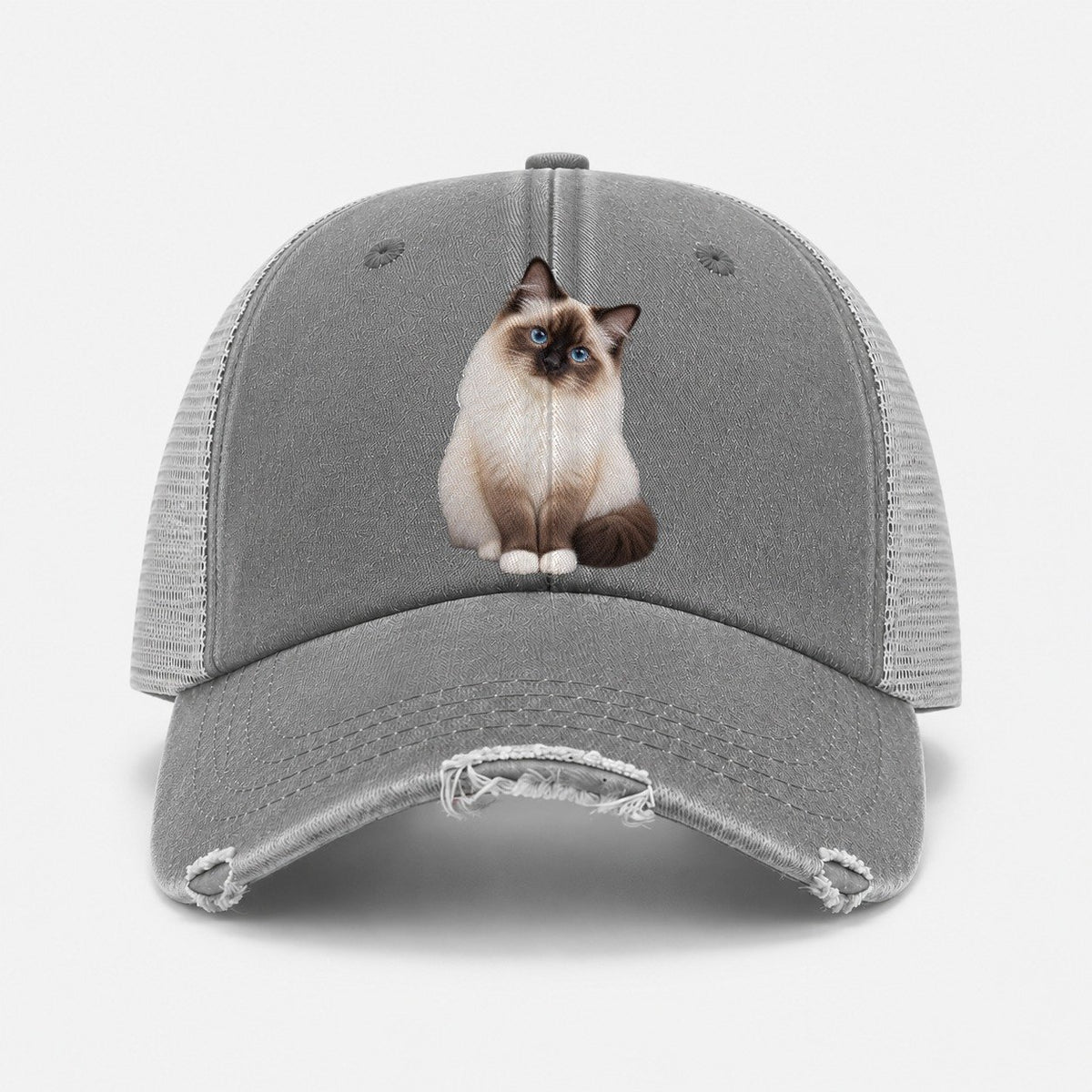 Grey — front view