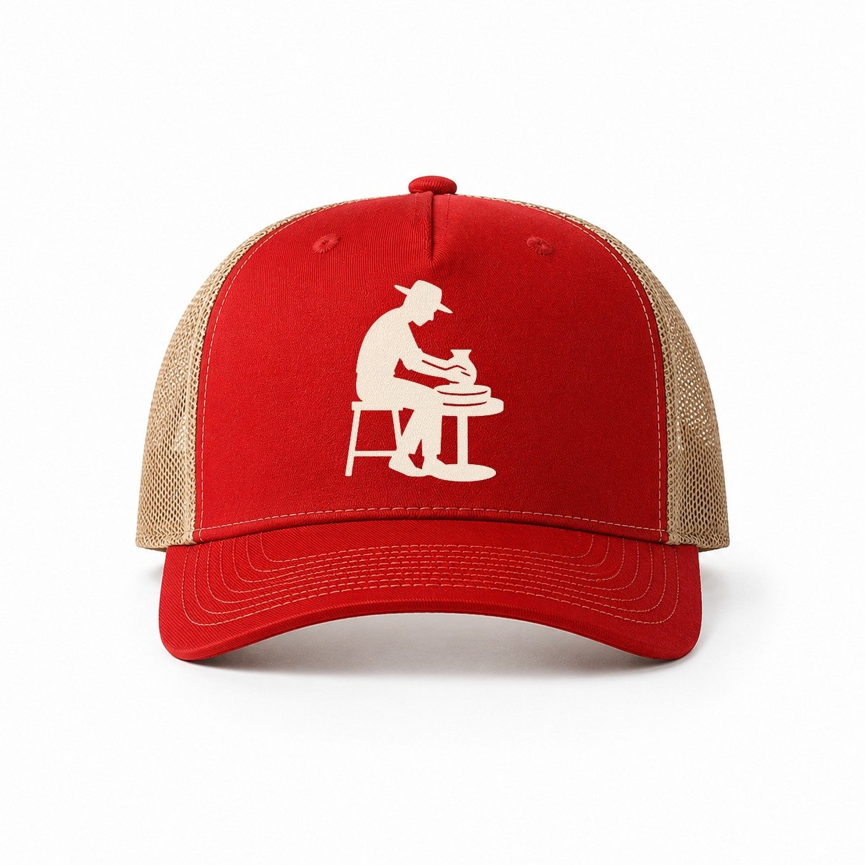 Red-Khaki — front view