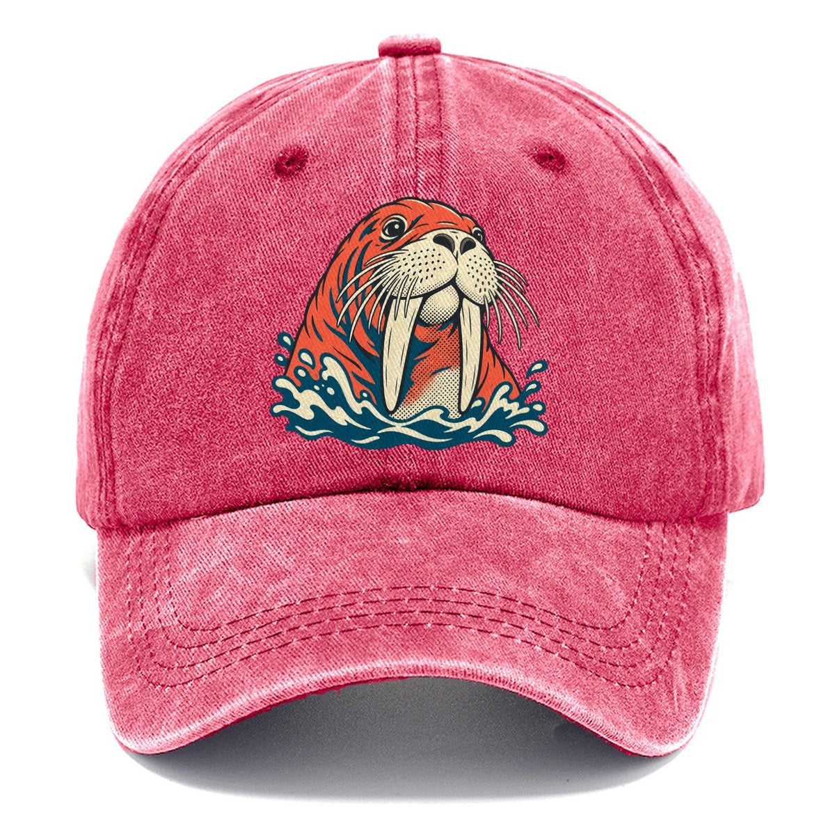 Walrus Whisker Wave Classic Cap – Pomegranate Blush
