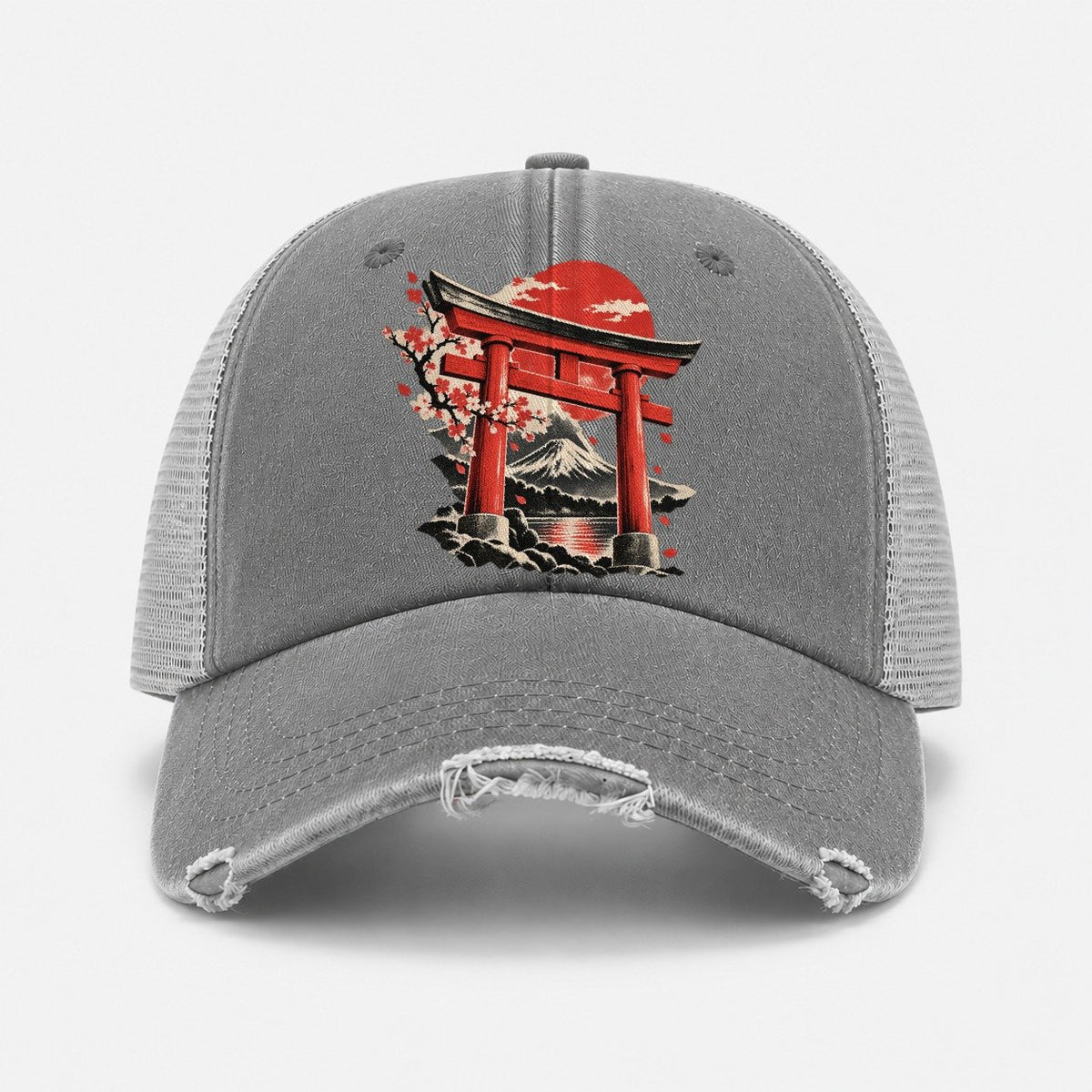 Grey — front view
