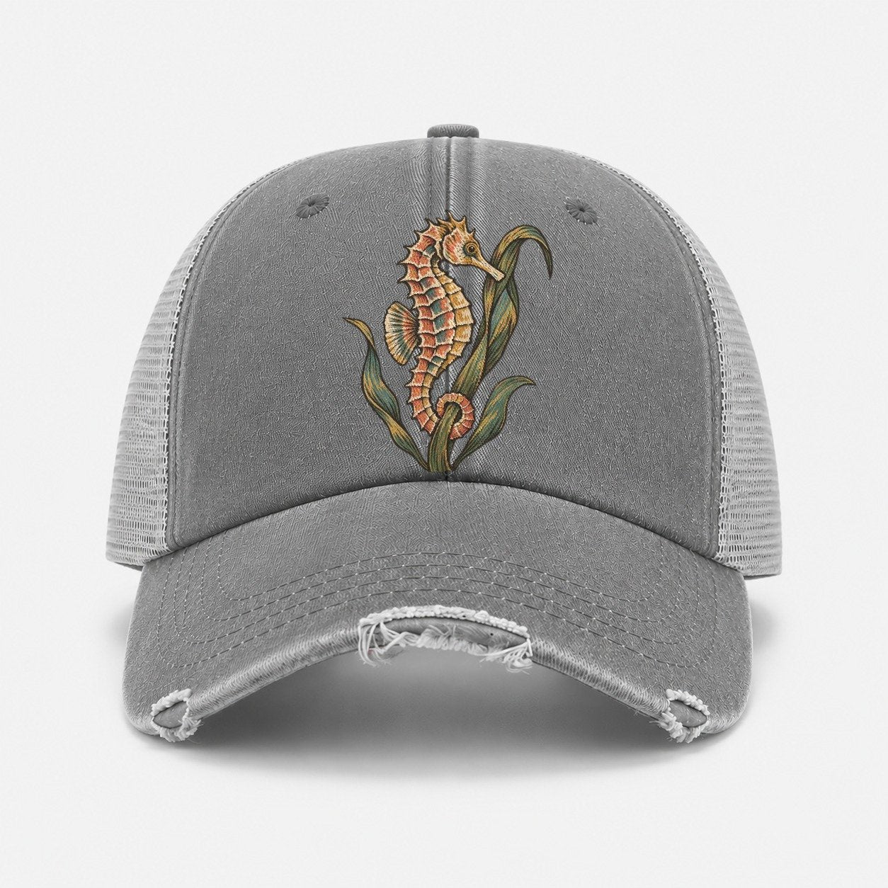 Grey — front view