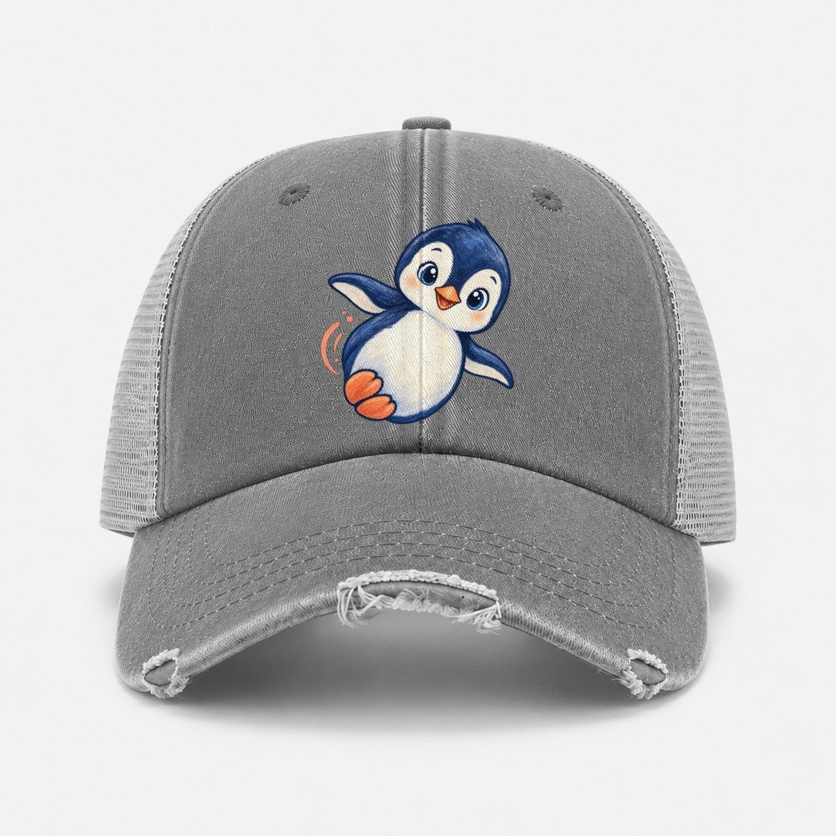 Grey — front view