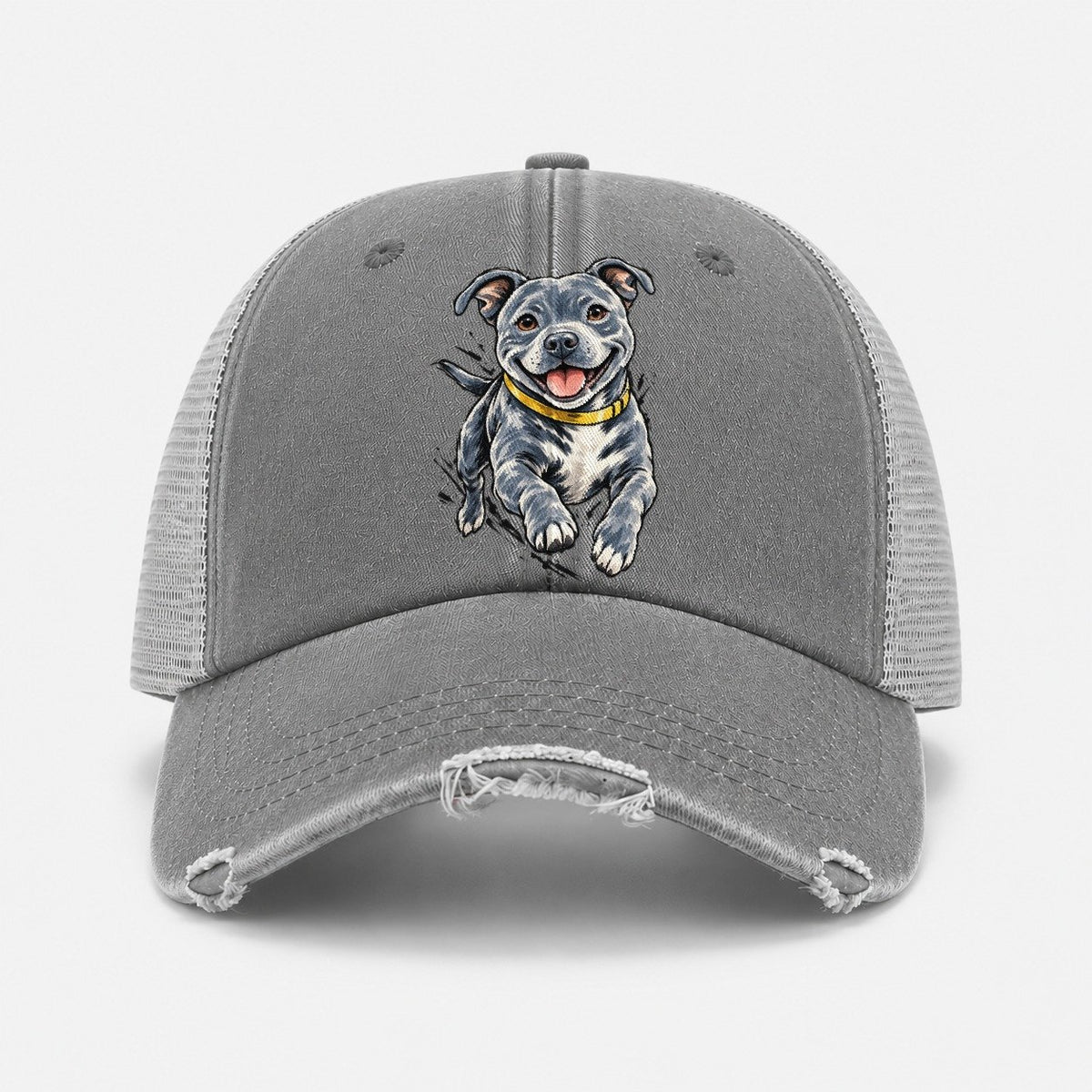 Grey — front view