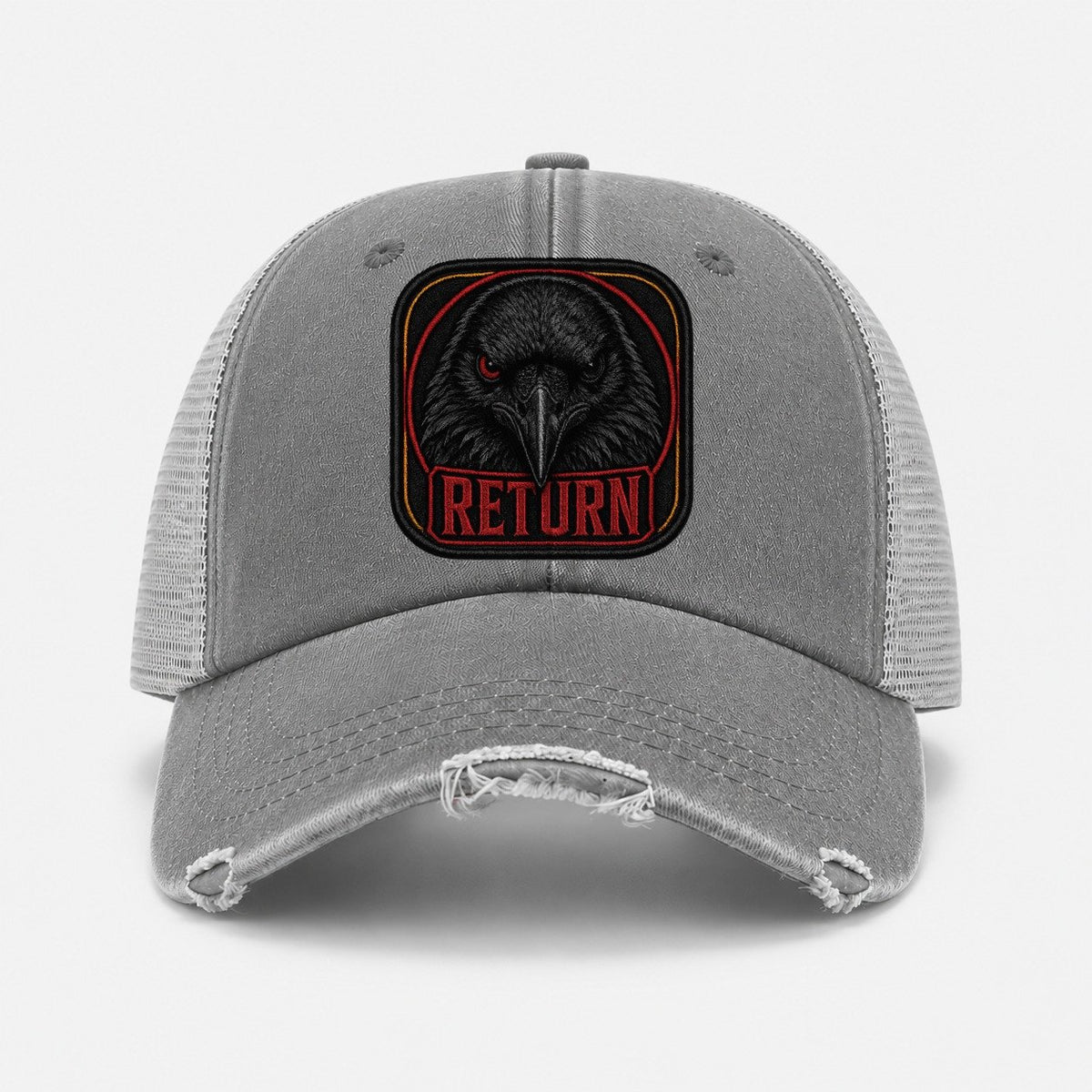Grey — front view