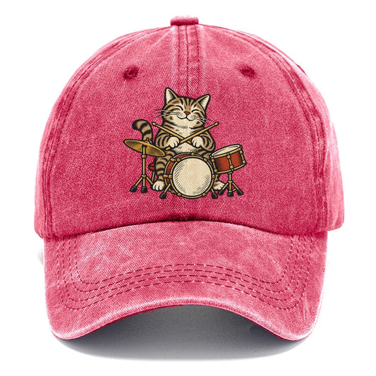 Tabby Jazz Drummer Sundown Familiars Classic Cap – Pomegranate Blush
