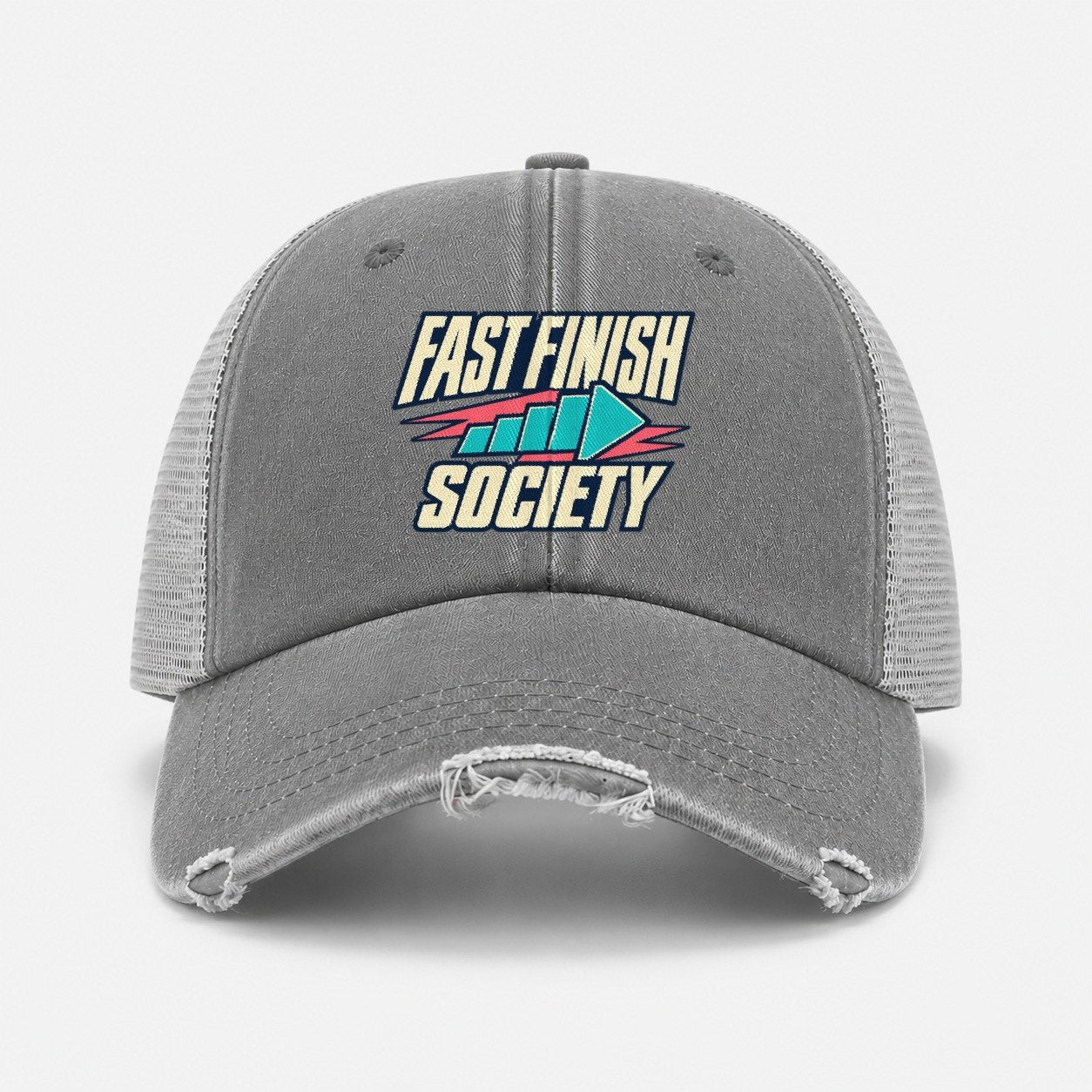 Grey — front view