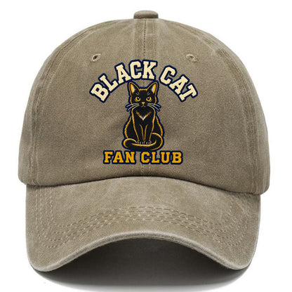Black Cat Fan Club Classic Cap – Warm Sand