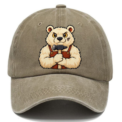 Forge Bear Blacksmithing Classic Cap – Warm Sand