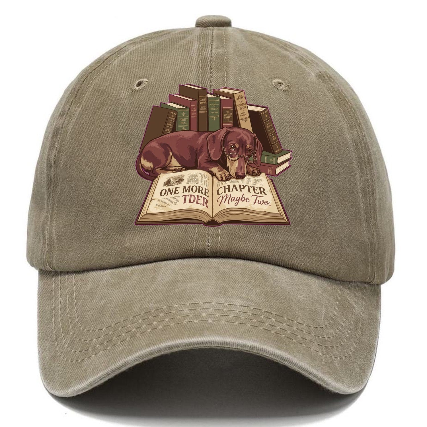 One More Chapter Maybe Two Classic Cap – Warm Sand