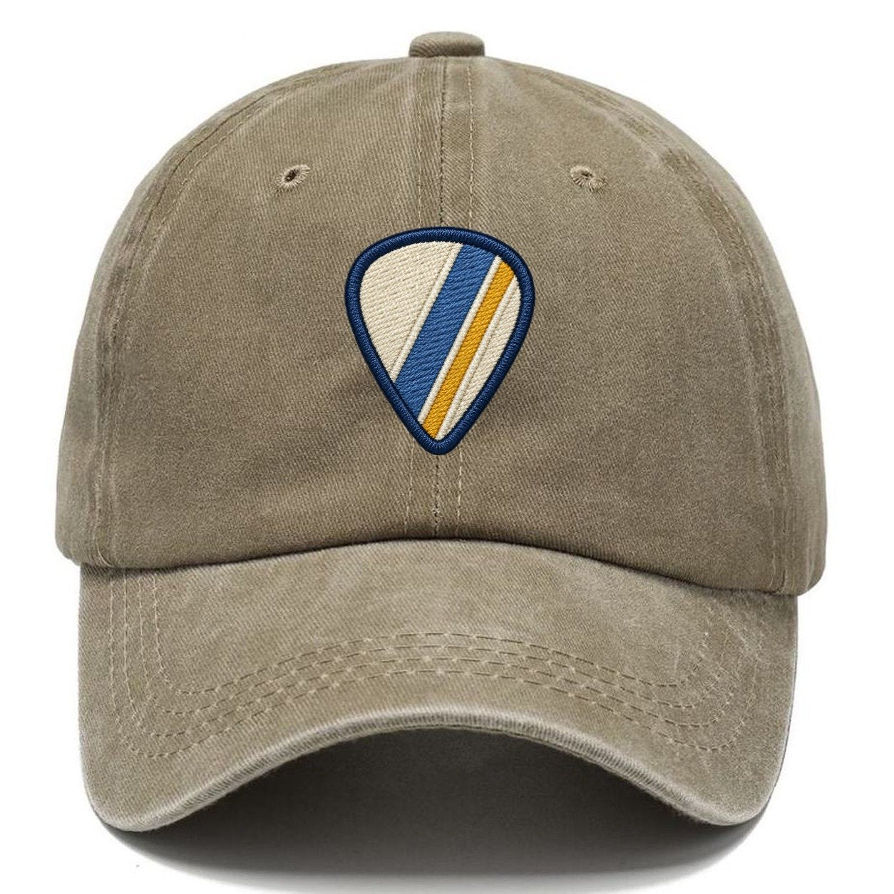 Guitar Pick Tiny Solo Marks Classic Cap – Warm Sand