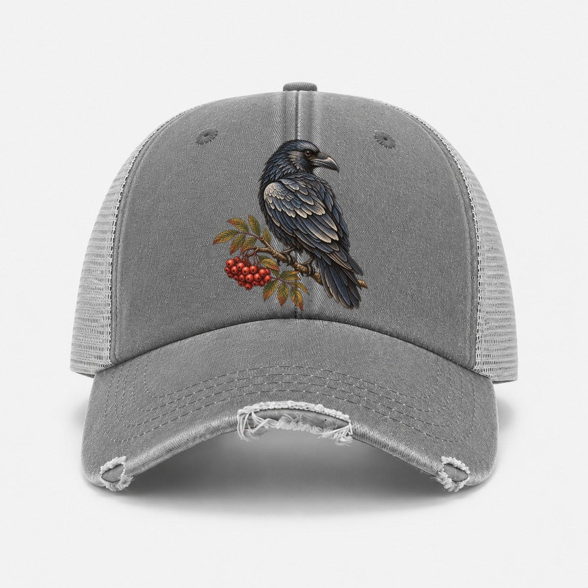 Grey — front view