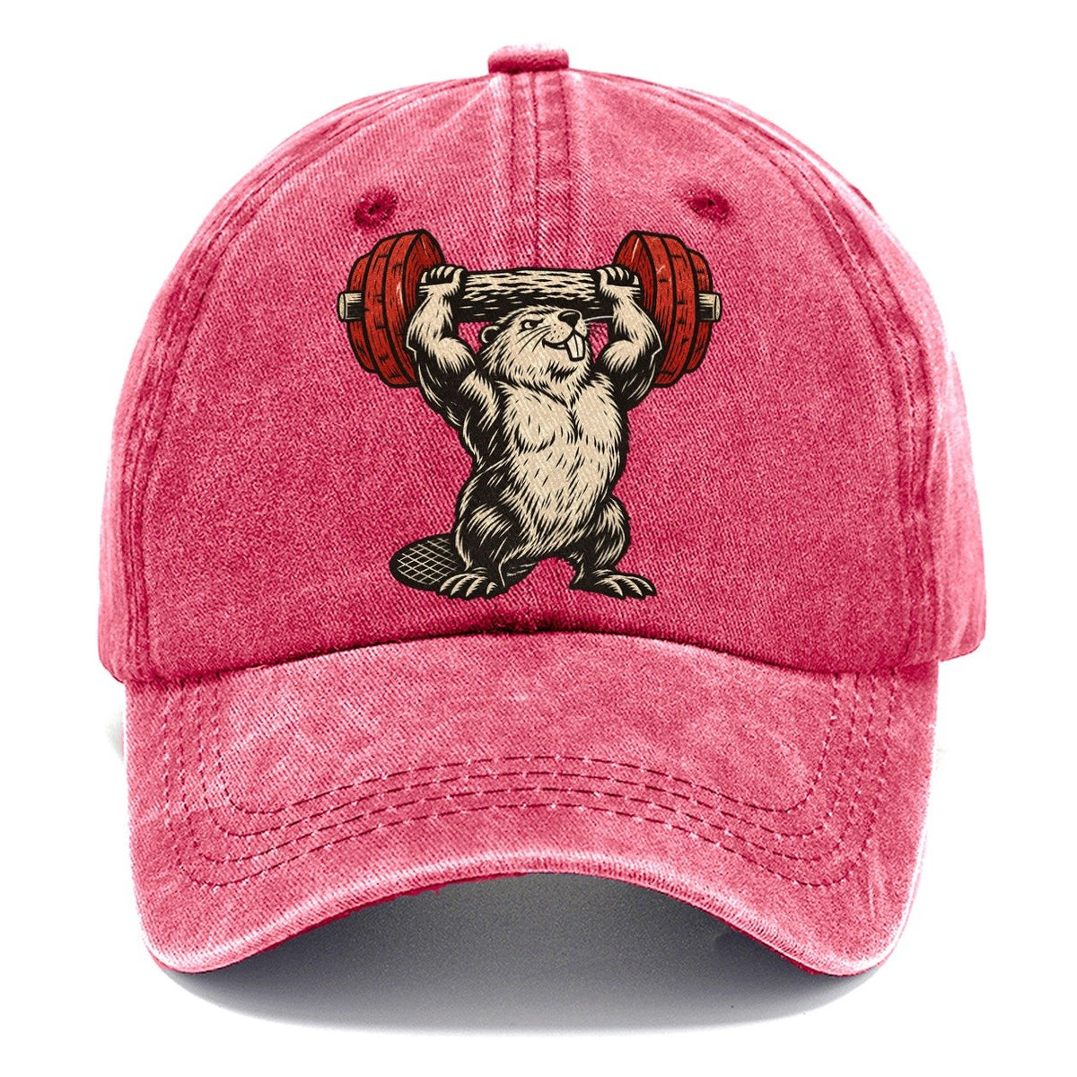 Beaver Log Press Animal Lifters Classic Cap – Pomegranate Blush