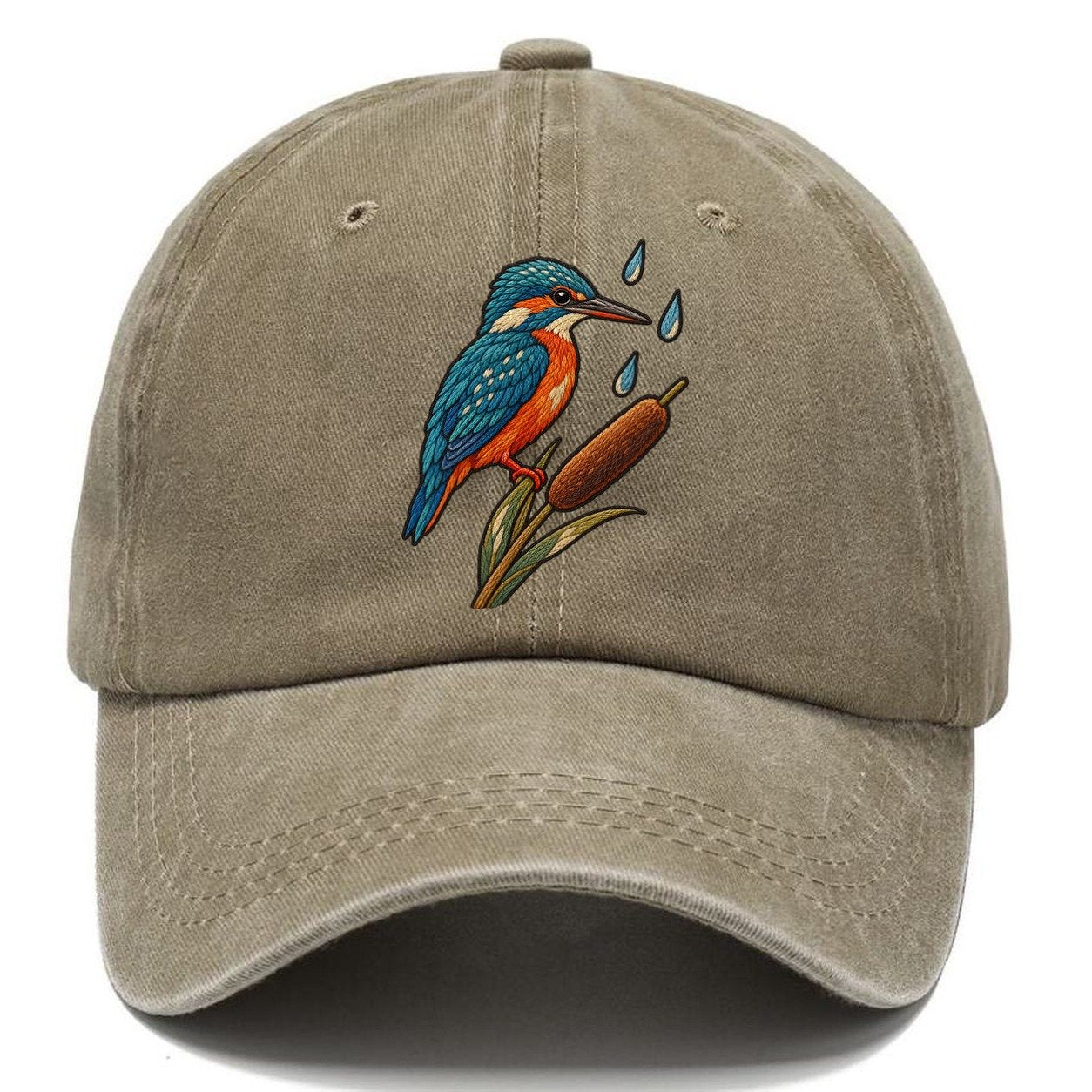 Kingfisher Rain Pause Gentle Wild Classic Cap – Warm Sand