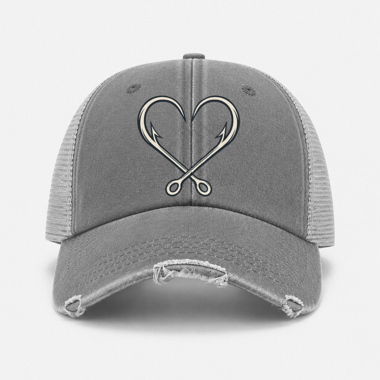 Grey — front view