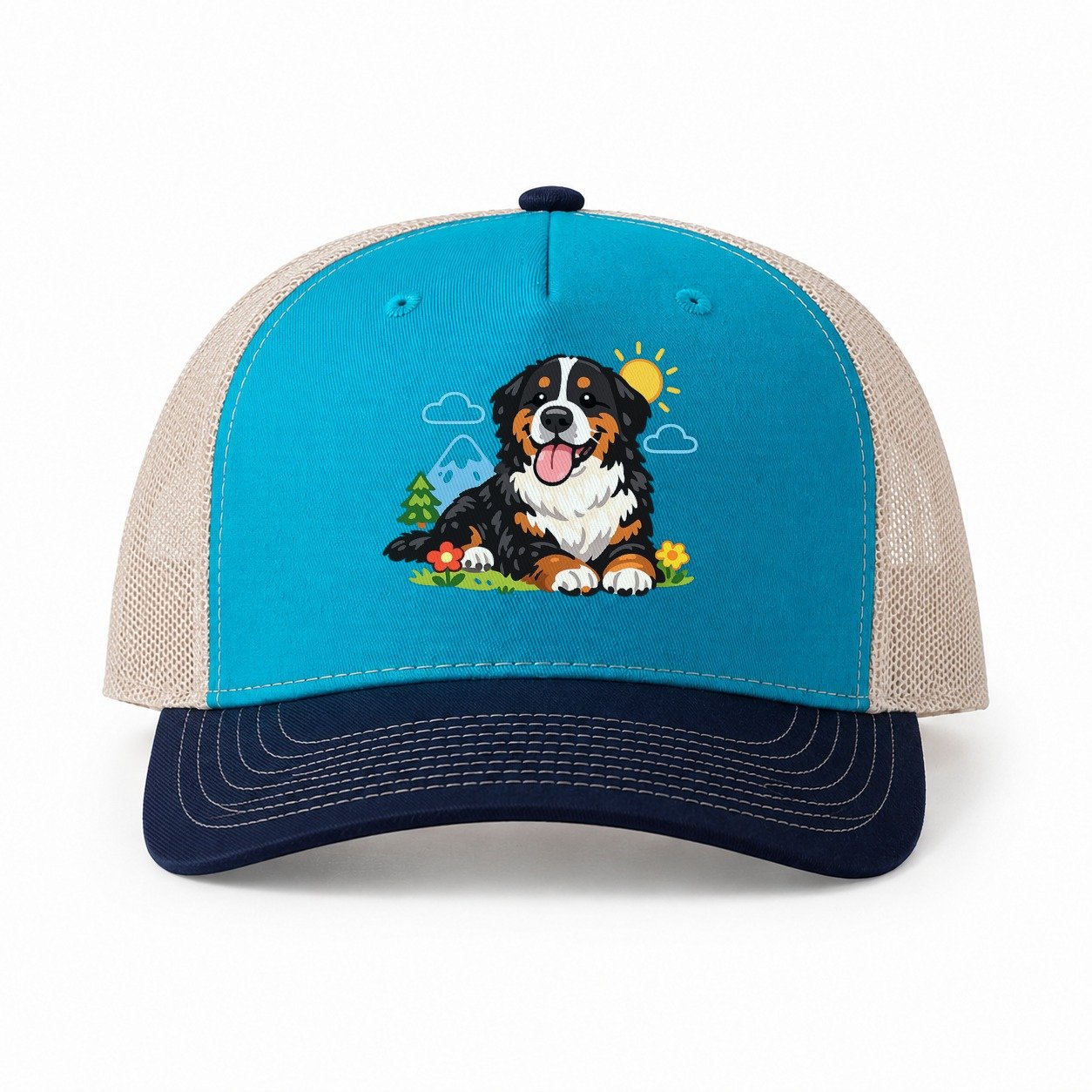 Teal-Navy — front view