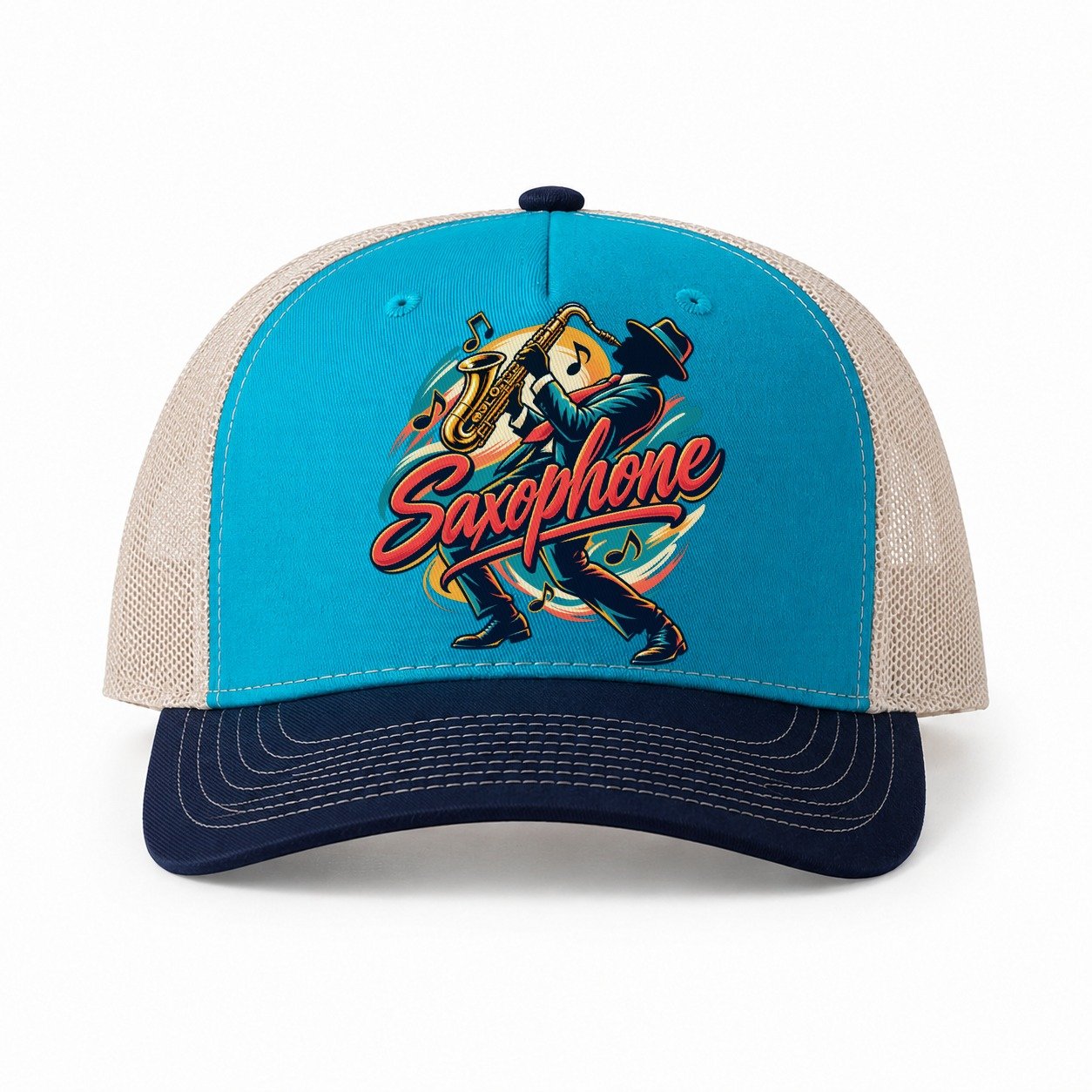 Teal-Navy — front view