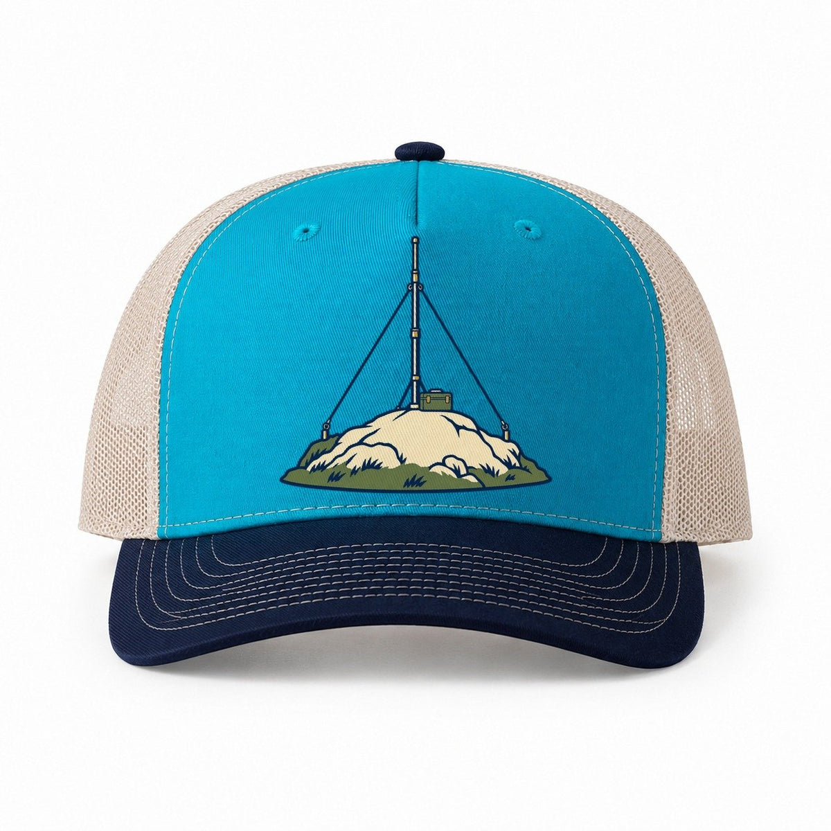 Teal-Navy — front view