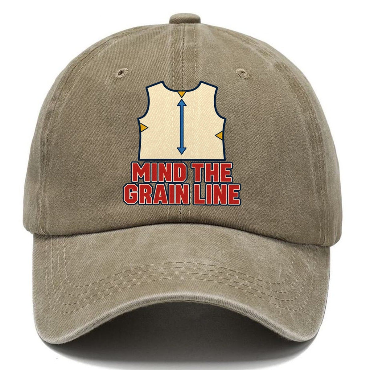 Mind The Grain Line Sewing And Quilting Classic Cap – Warm Sand