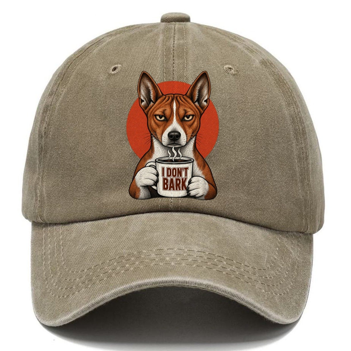 Basenji Mug Truths Dog Mug Truths Classic Cap – Warm Sand