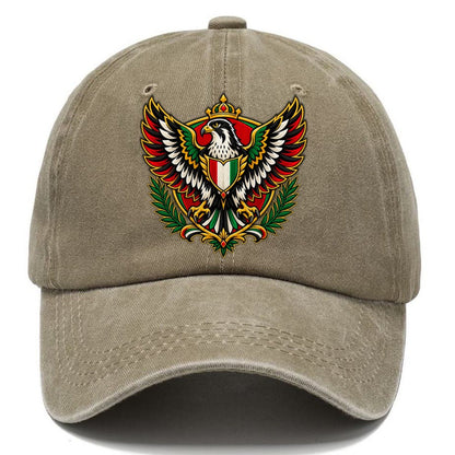 United Arab Emirates Heraldic Crest Country Logos Classic Cap – Warm Sand