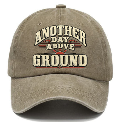 Another Day Above Ground American Wit Classic Cap – Warm Sand