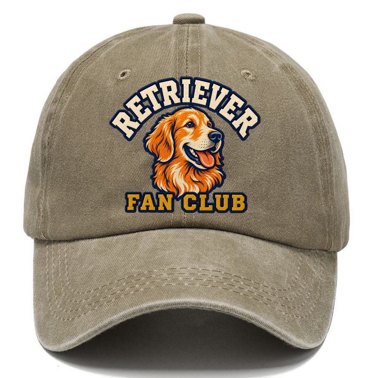 Retriever Fan Club Classic Cap – Warm Sand