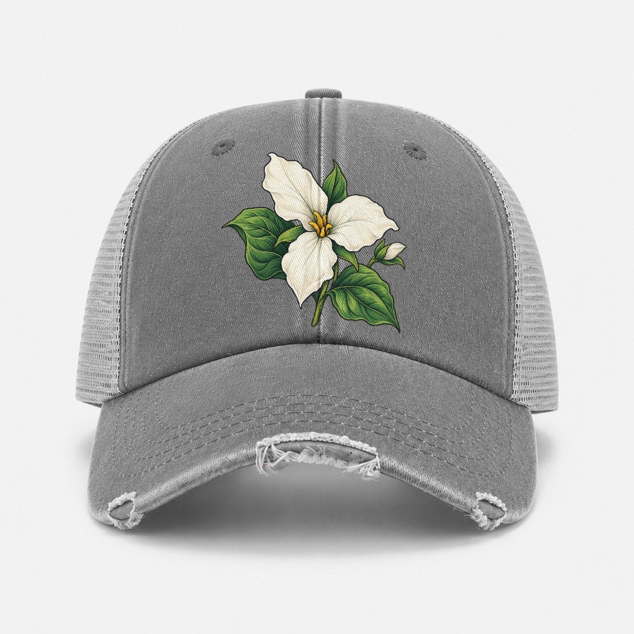 Grey — front view