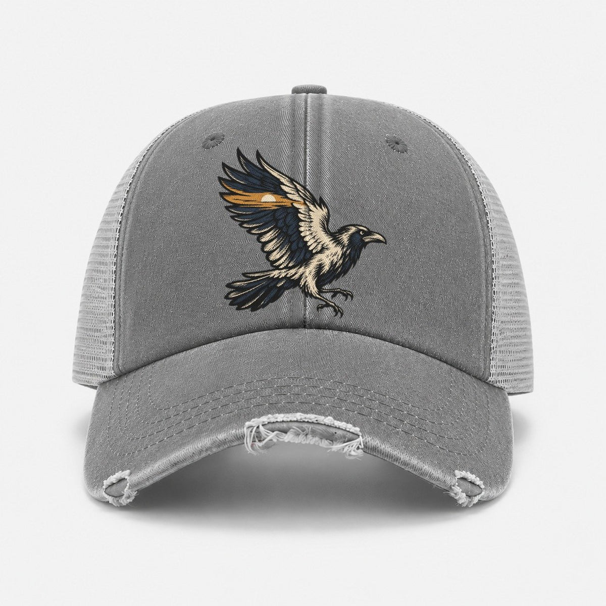 Grey — front view