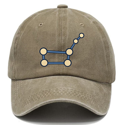 Seven Node Northern Figure Astronomy And Stargazing Classic Cap – Warm Sand