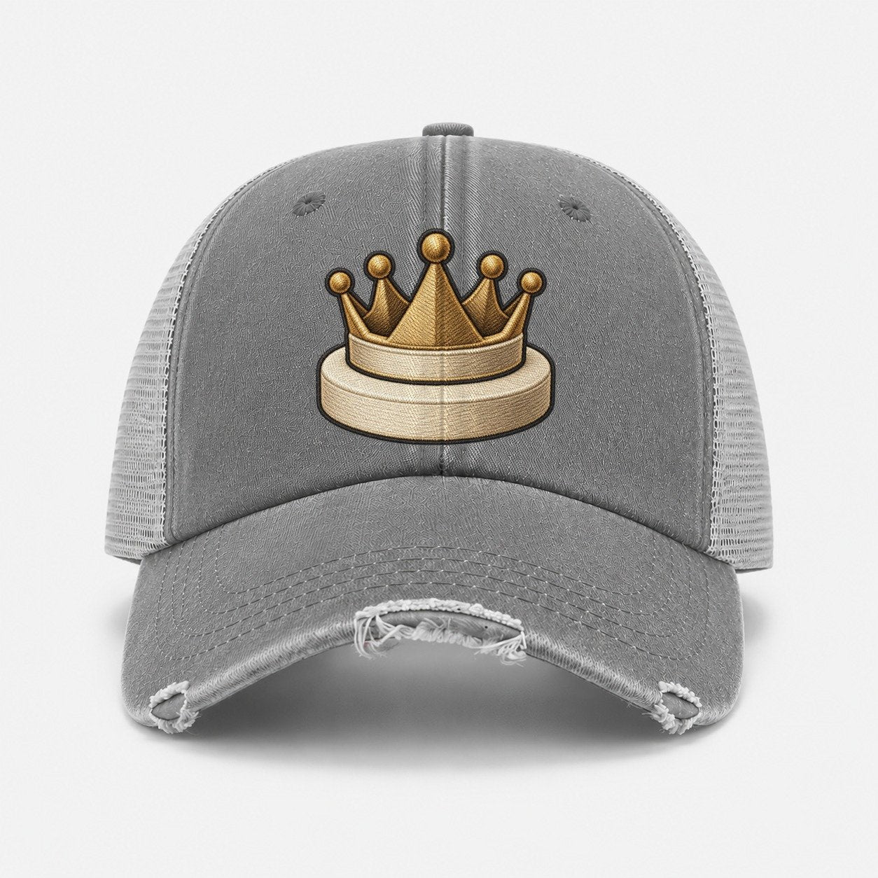 Grey — front view