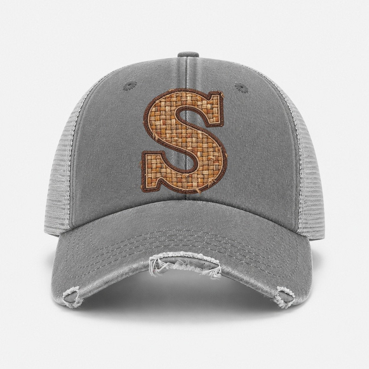 Grey — front view