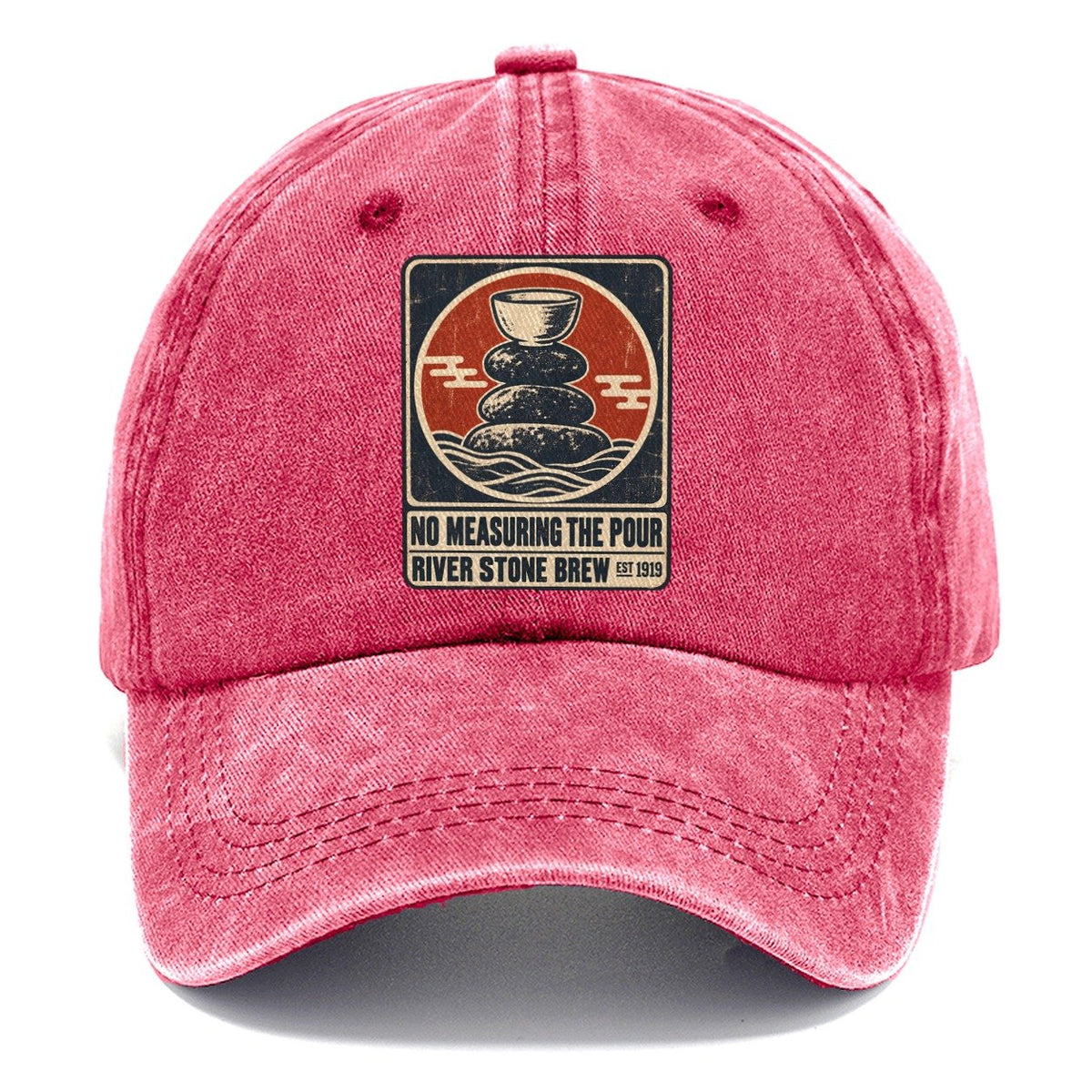 River Stone Brew Izakaya Rules Classic Cap – Pomegranate Blush