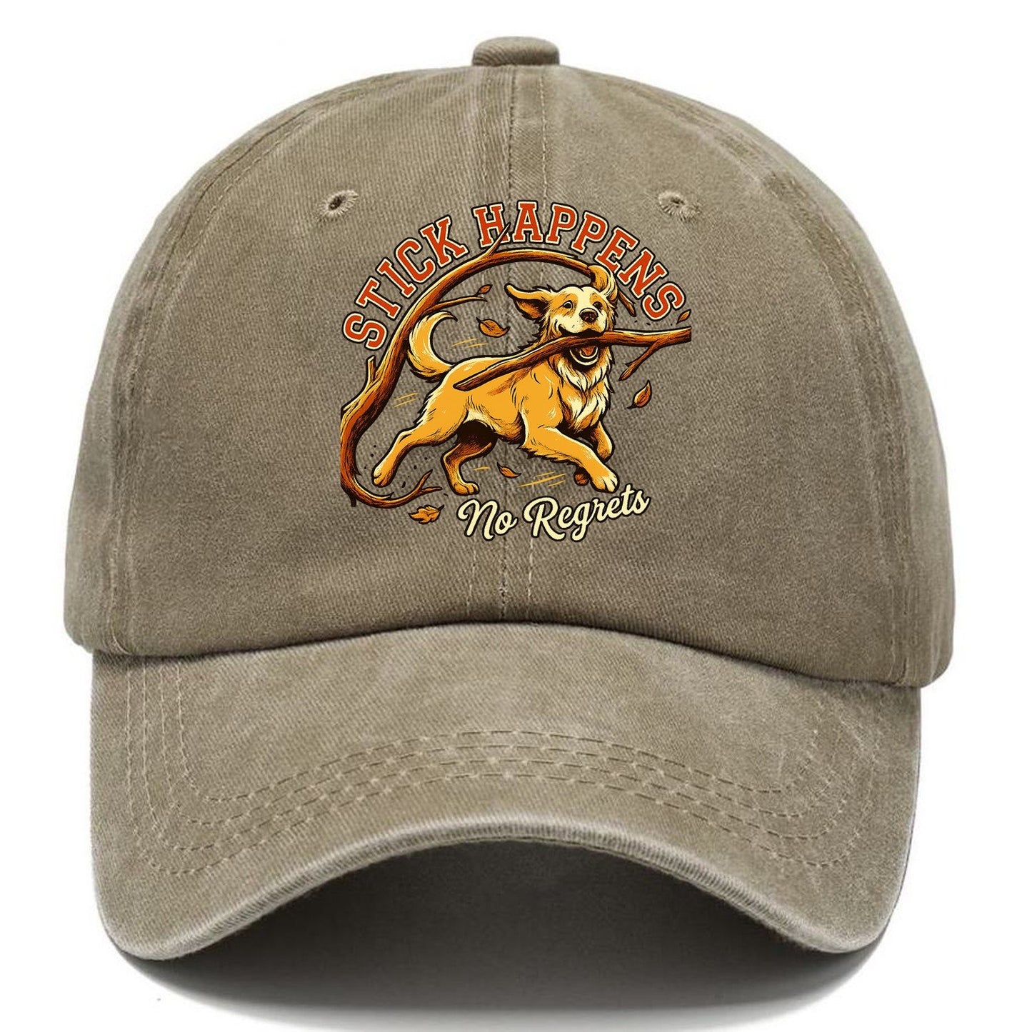 No Regrets Classic Cap – Warm Sand