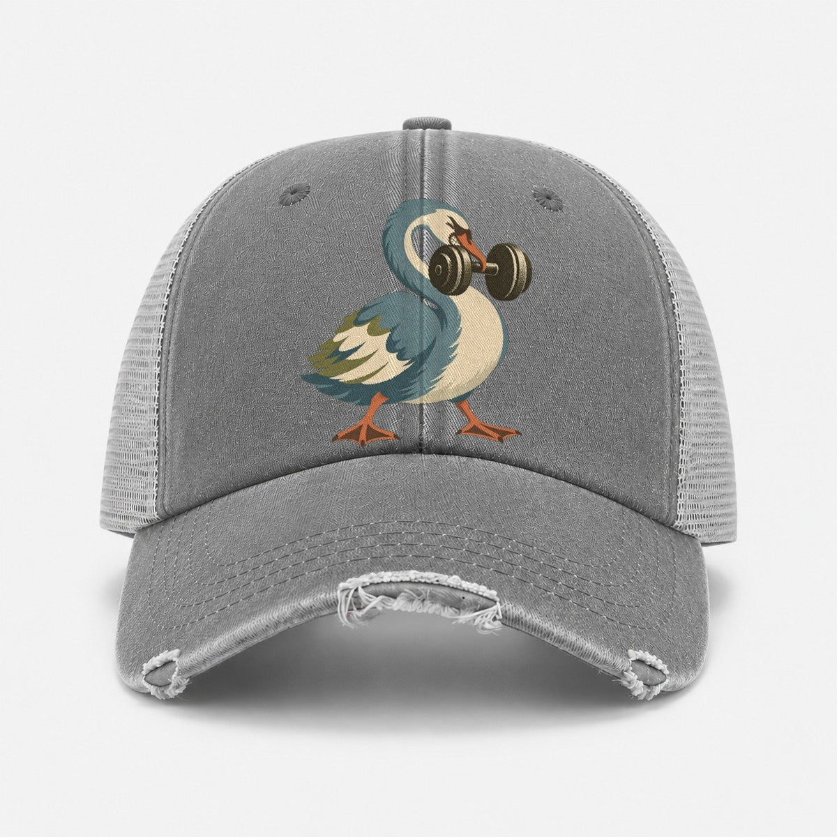 Grey — front view