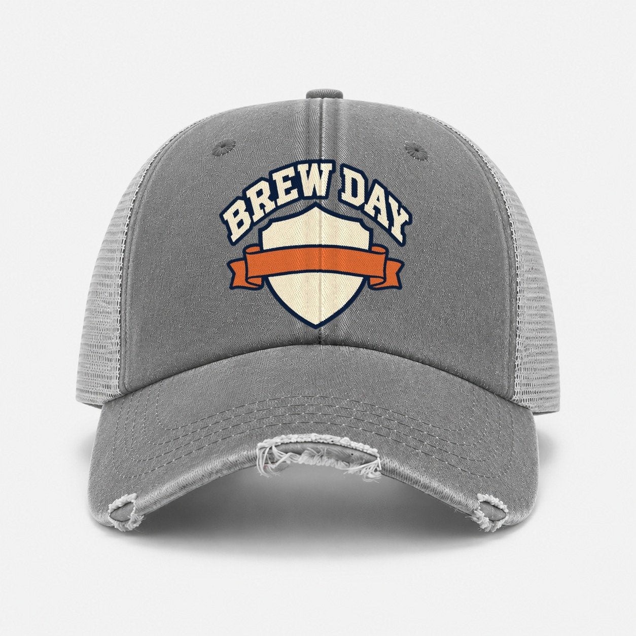 Grey — front view