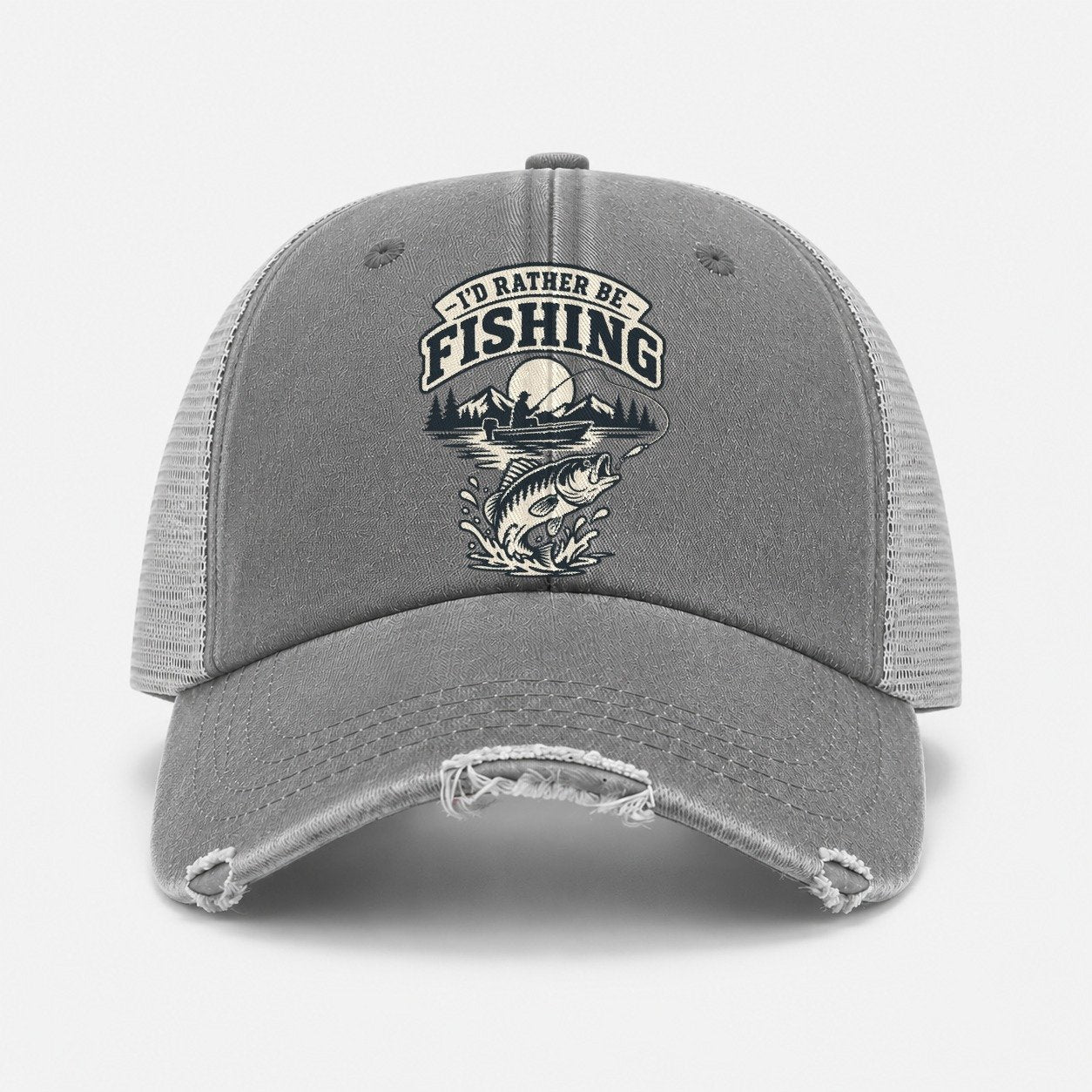 Grey — front view