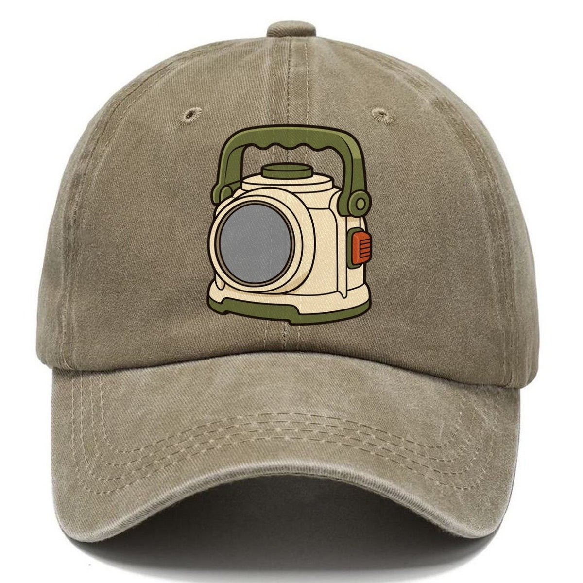Lamp For The Late One Geocaching Classic Cap – Warm Sand