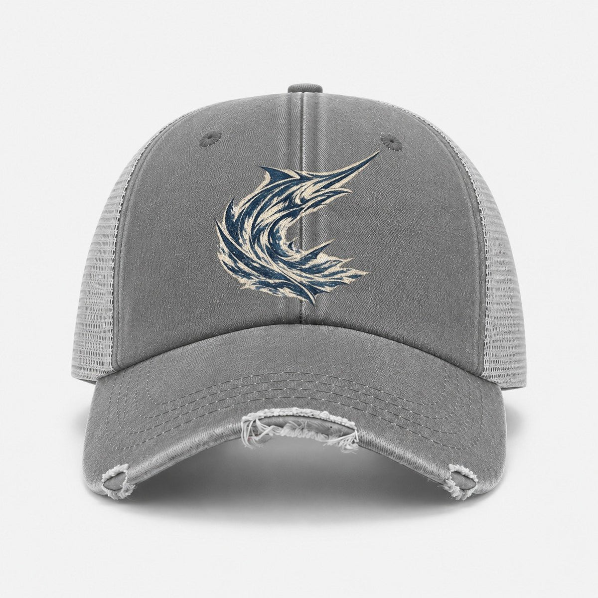 Grey — front view
