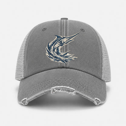 Grey — front view