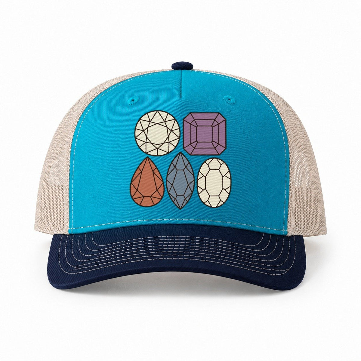Teal-Navy — front view