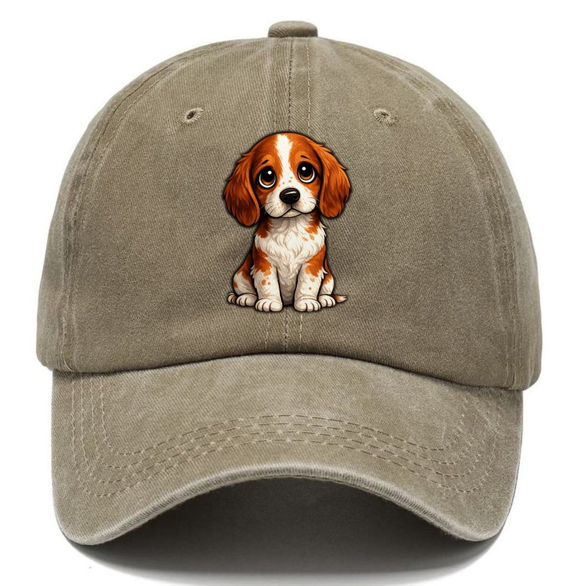 Brittany Sitting Sweetheart Classic Cap – Warm Sand