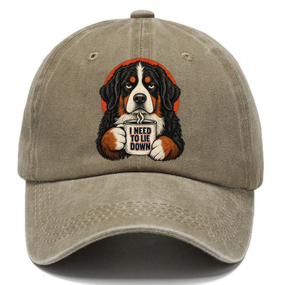 Bernese Mountain Dog Mug Truths Classic Cap – Warm Sand