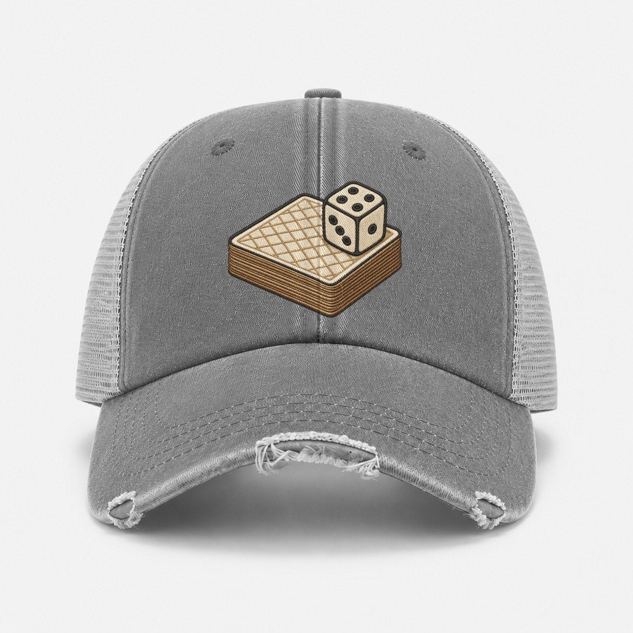 Grey — front view