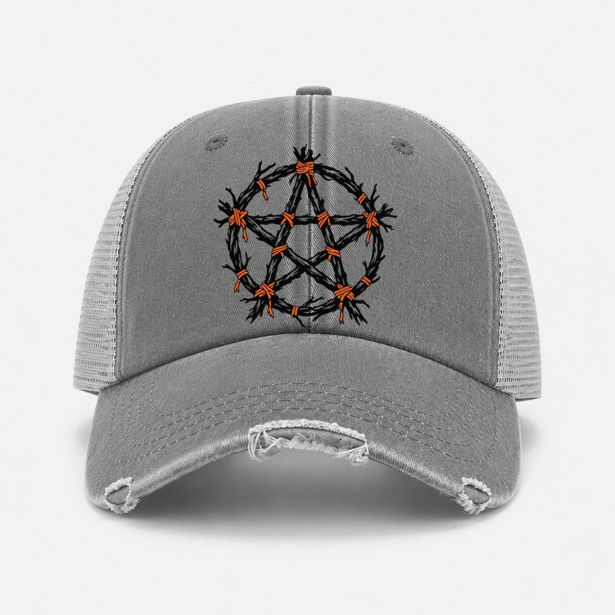 Grey — front view