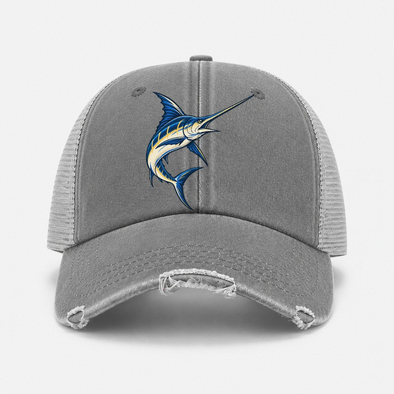 Grey — front view