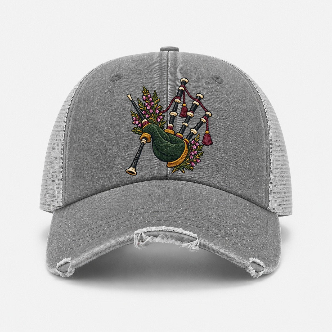 Grey — front view